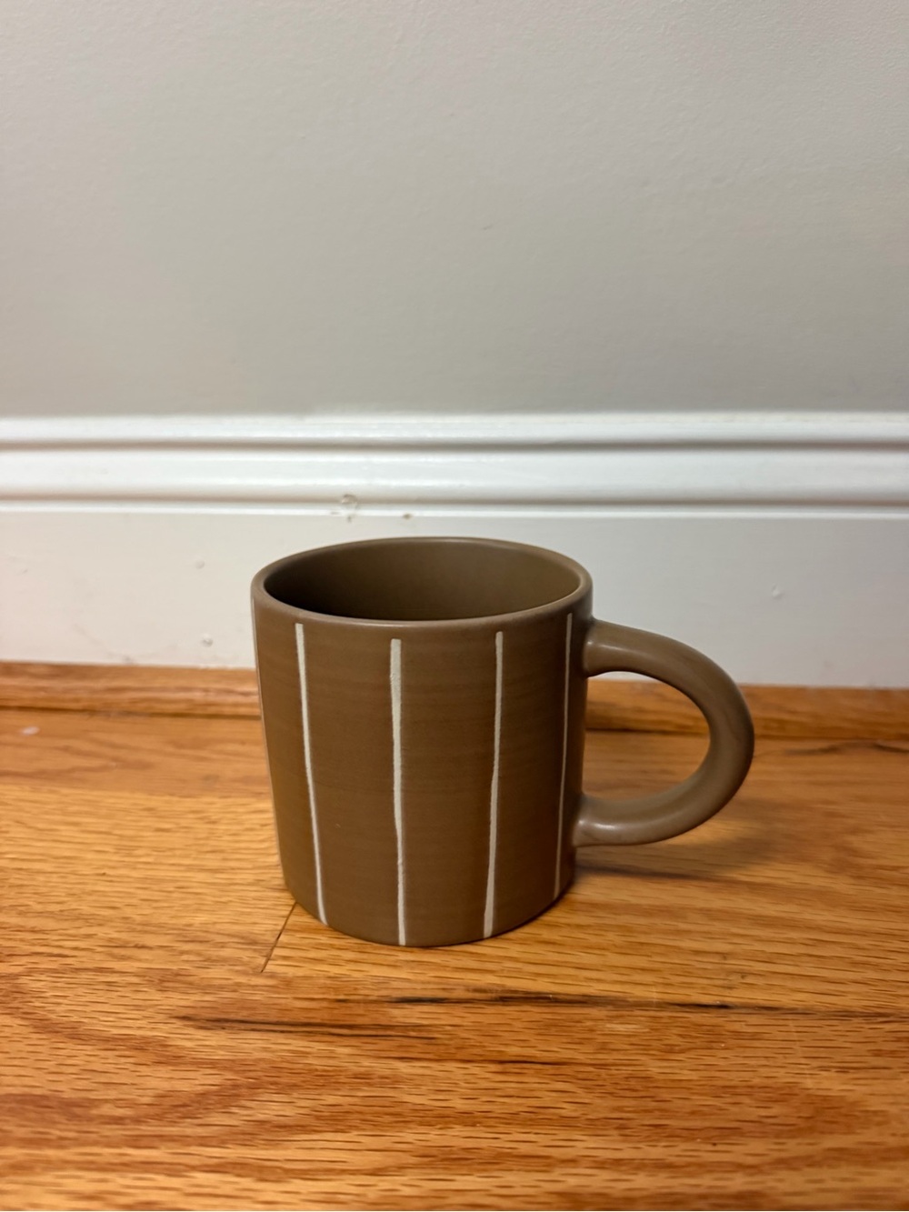 Unknown Brand Brown Ceramic Coffee Mug Hearth and Hand